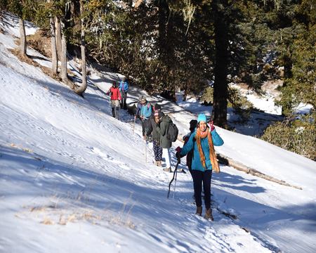 kareri lake trek in march