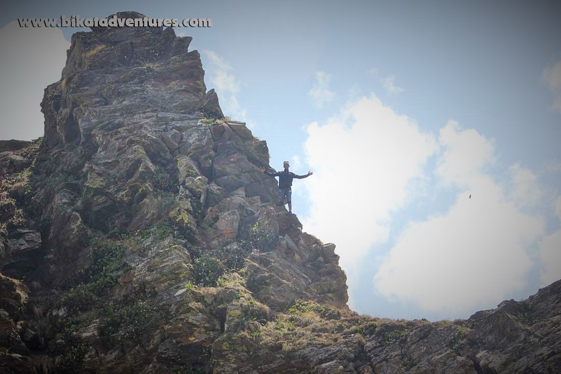 Feeling strangely peaceful @ Friendship Peak… ..Was it in the name?