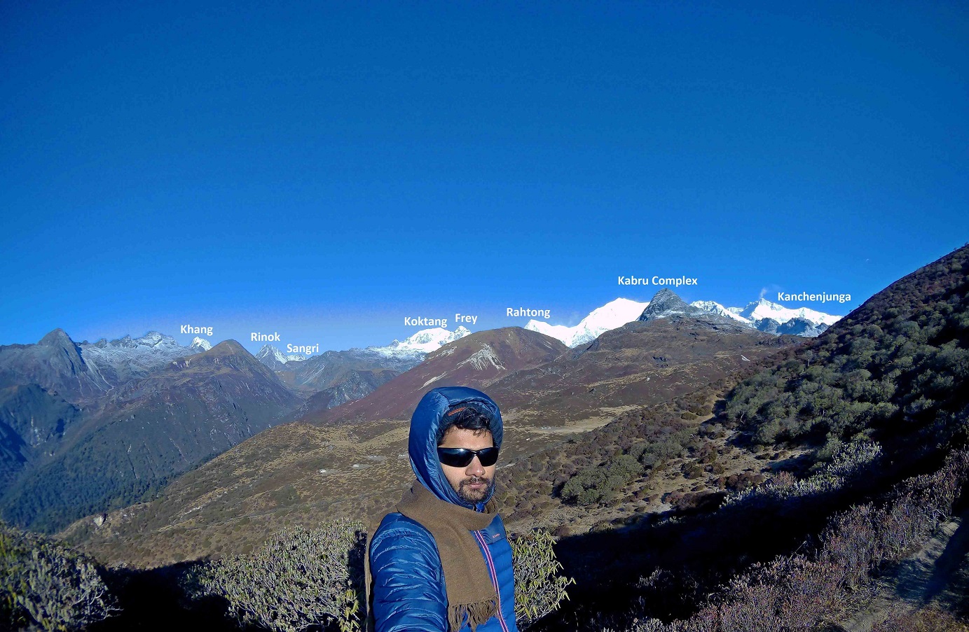 Goecha La - On the foothills of Mt. Kanchenjunga