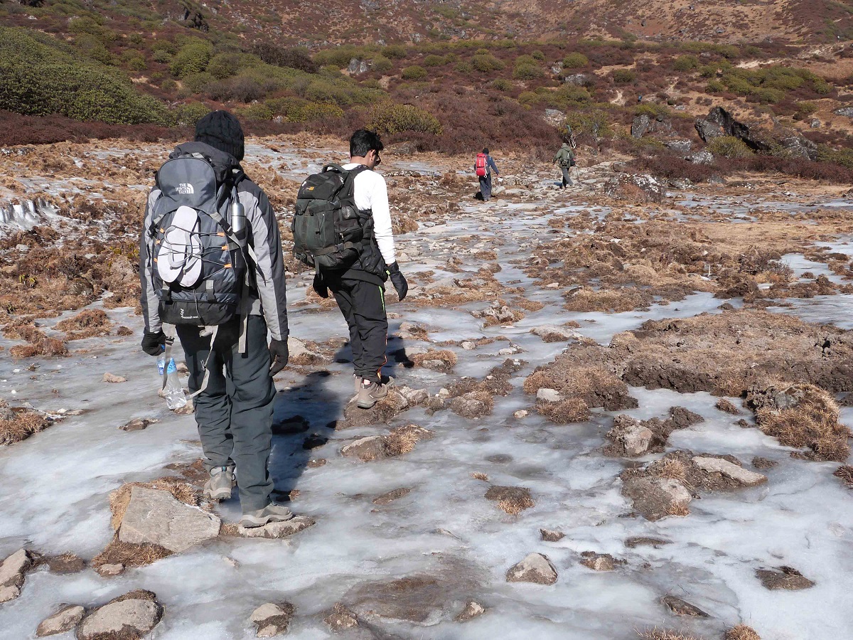 Goecha La - On the foothills of Mt. Kanchenjunga