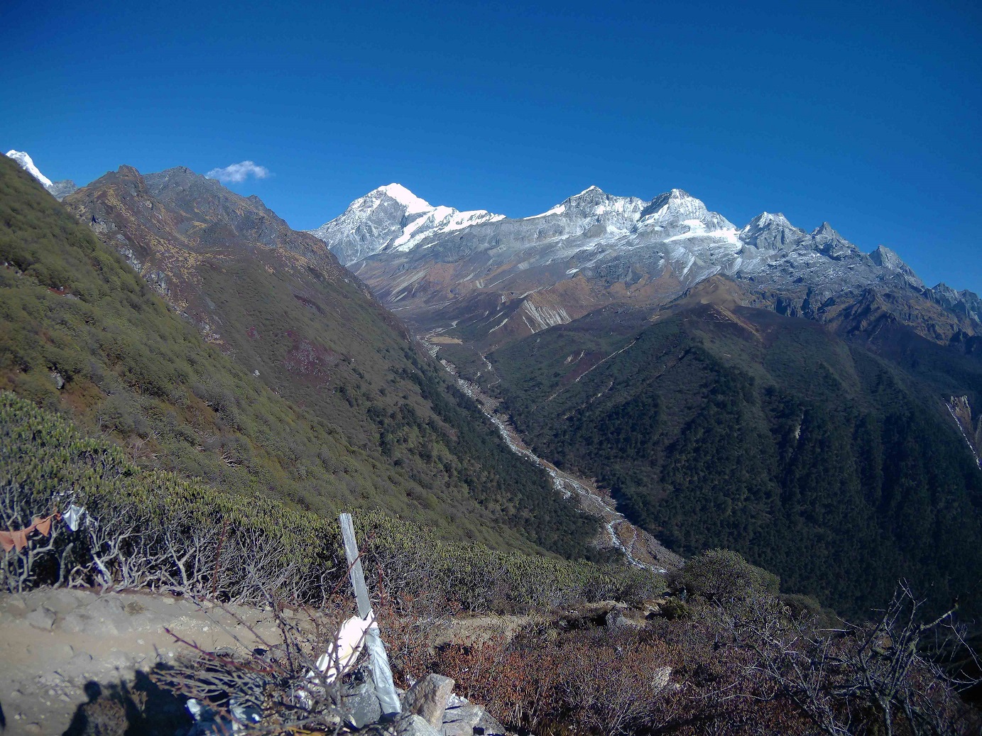 Goecha La - On the foothills of Mt. Kanchenjunga