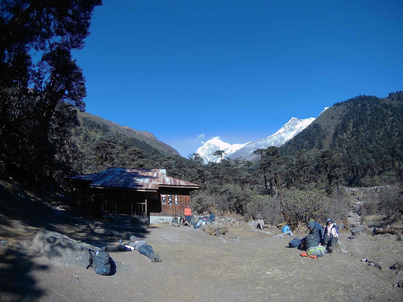 Goecha La - On the foothills of Mt. Kanchenjunga