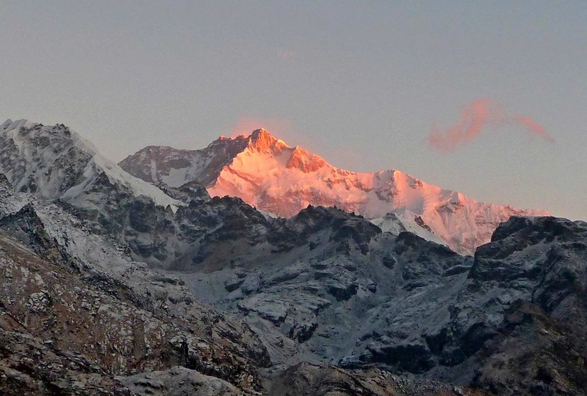 Goecha La - On the foothills of Mt. Kanchenjunga