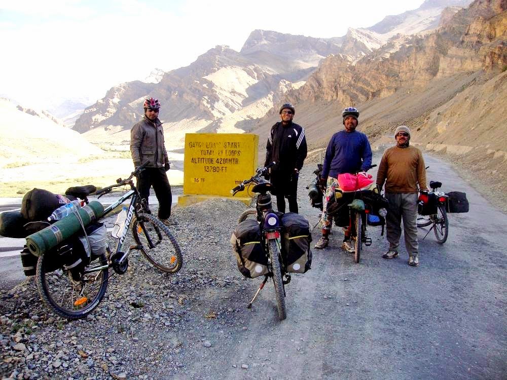 A Self Supported Manali Leh Cycle Expedition