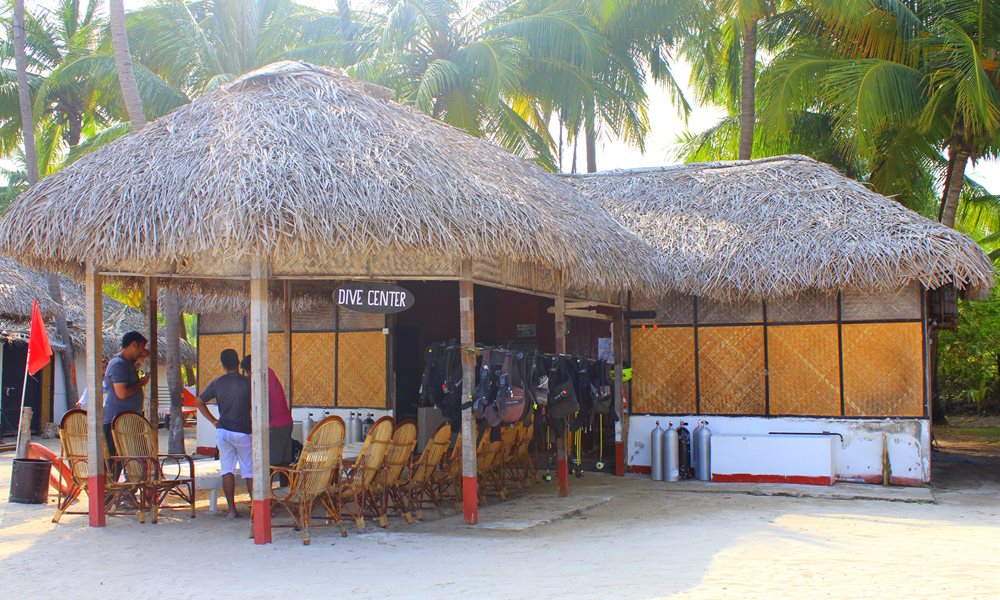 The diving experience in Bangaram