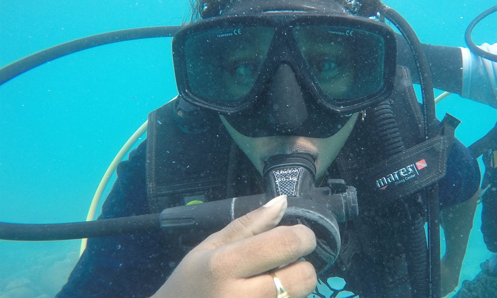 The diving experience in Bangaram