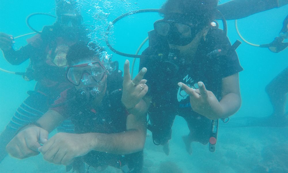 The diving experience in Bangaram