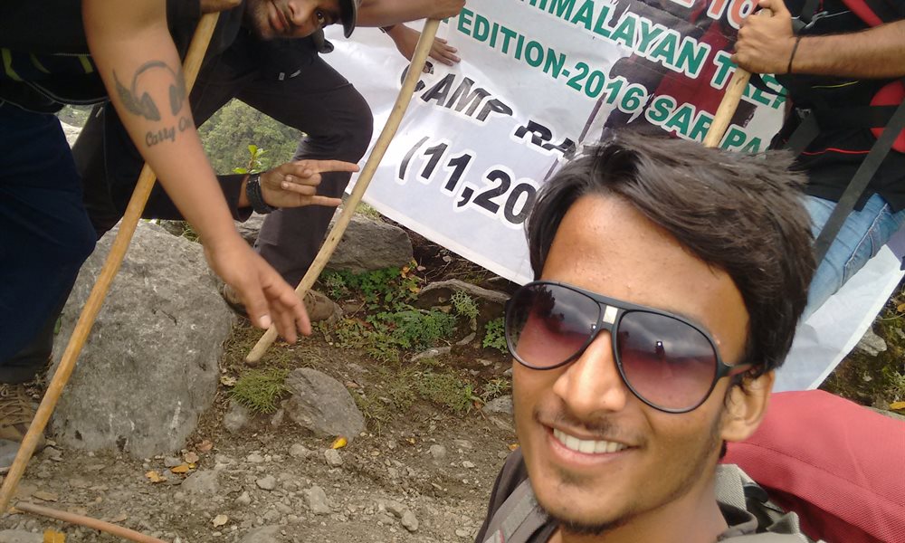 SARPASS..  Into the mighty himalaya..