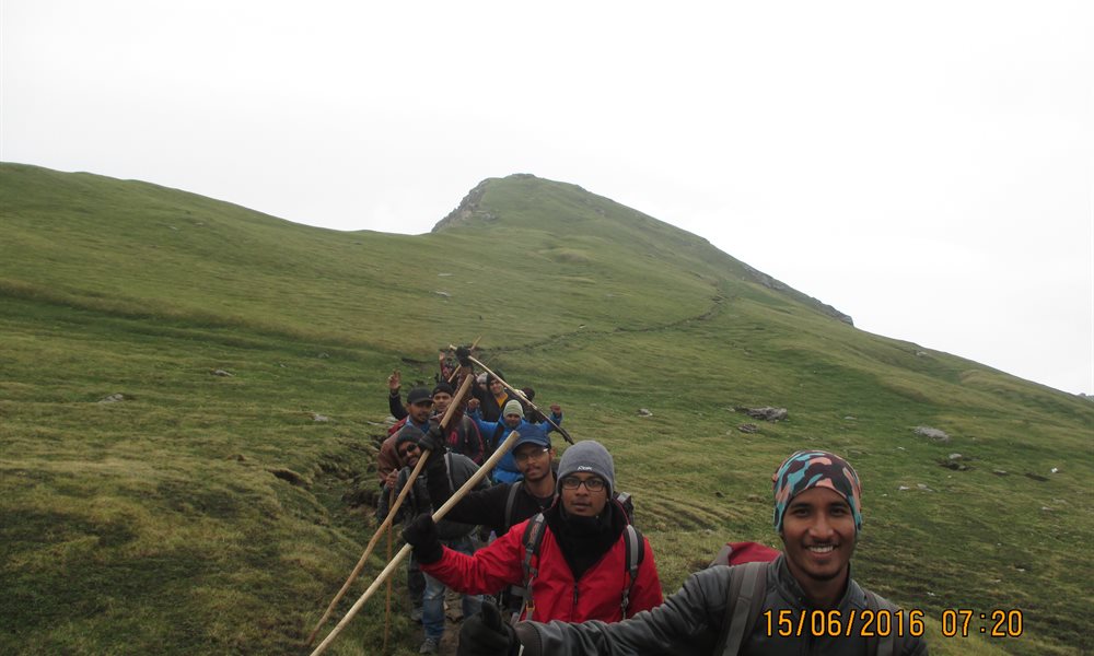 SARPASS..  Into the mighty himalaya..