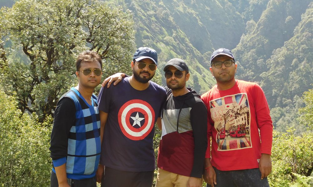 Push Ups at Roopkund
