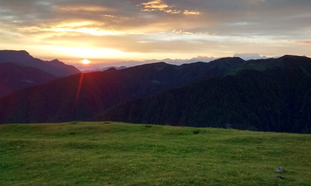 Push Ups at Roopkund