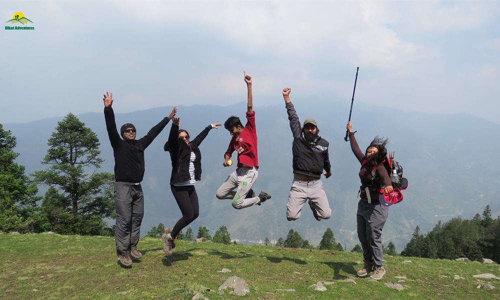 And I reached "The Junargali Top" - Roopkund and Junargali Expedition
