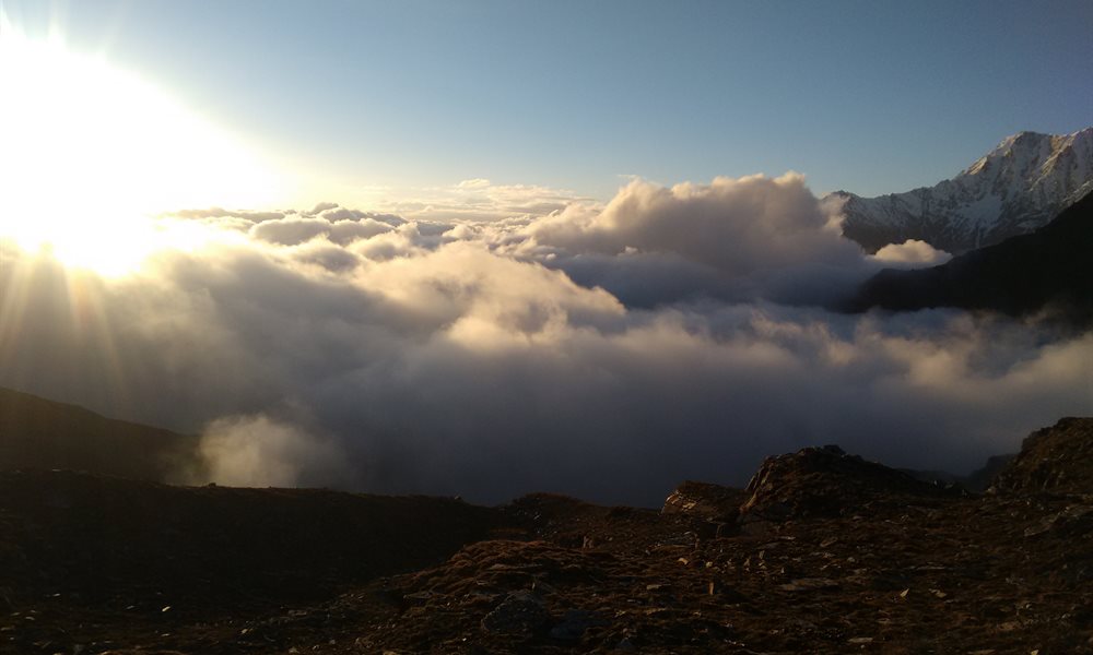 And I reached "The Junargali Top" - Roopkund and Junargali Expedition