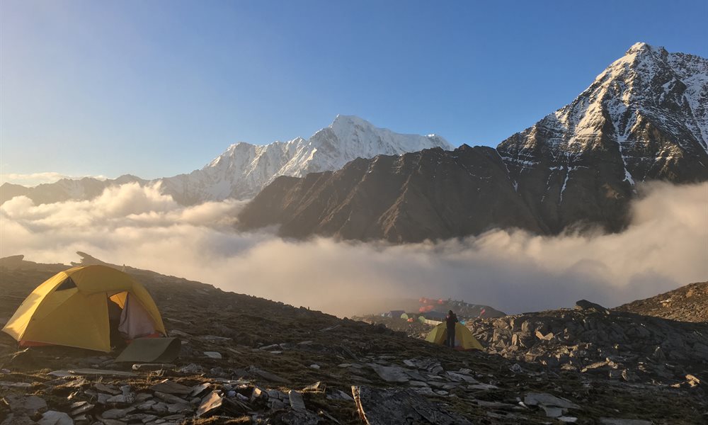 And I reached "The Junargali Top" - Roopkund and Junargali Expedition
