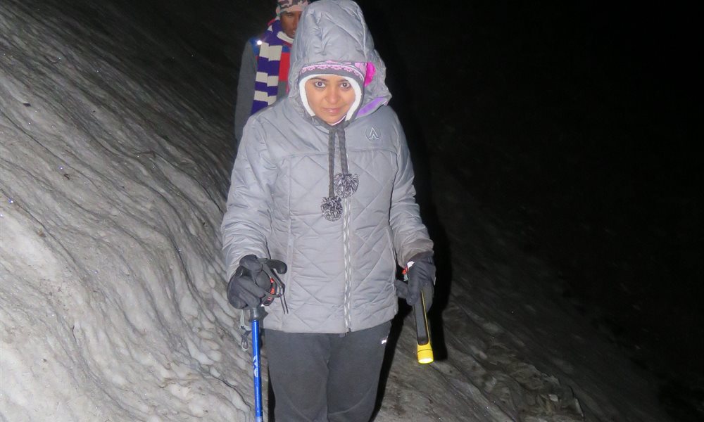 And I reached "The Junargali Top" - Roopkund and Junargali Expedition