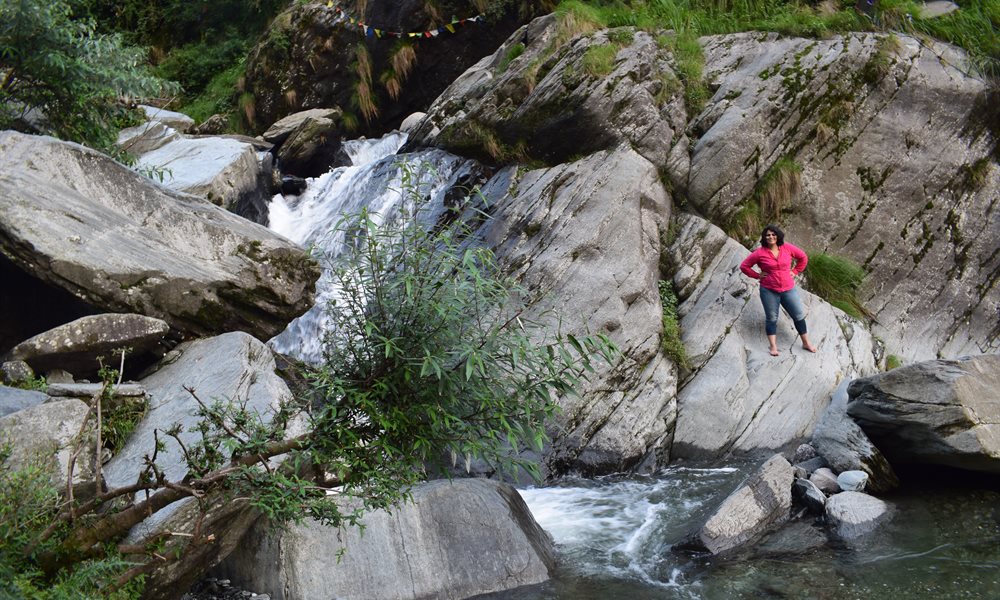 First Trek  (Bhagsu and Triund, Mcleodganj)