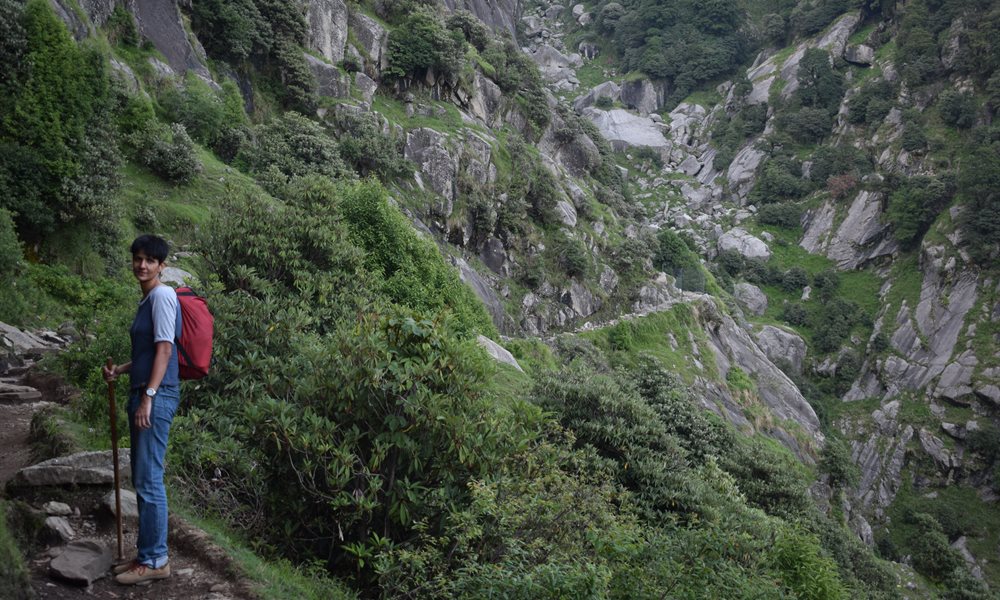 First Trek  (Bhagsu and Triund, Mcleodganj)
