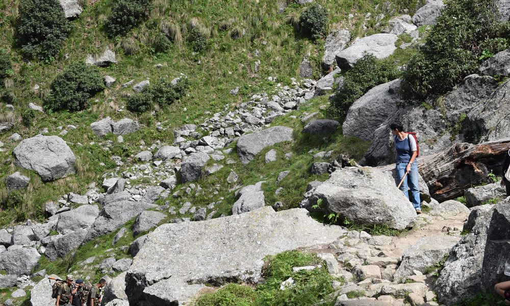 First Trek  (Bhagsu and Triund, Mcleodganj)