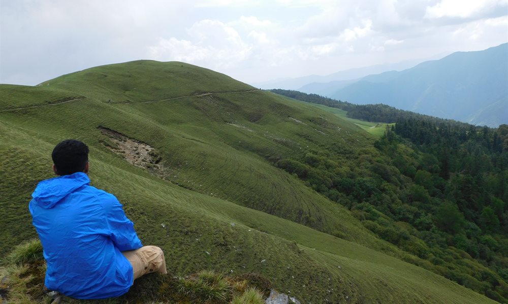 Push Ups at Roopkund