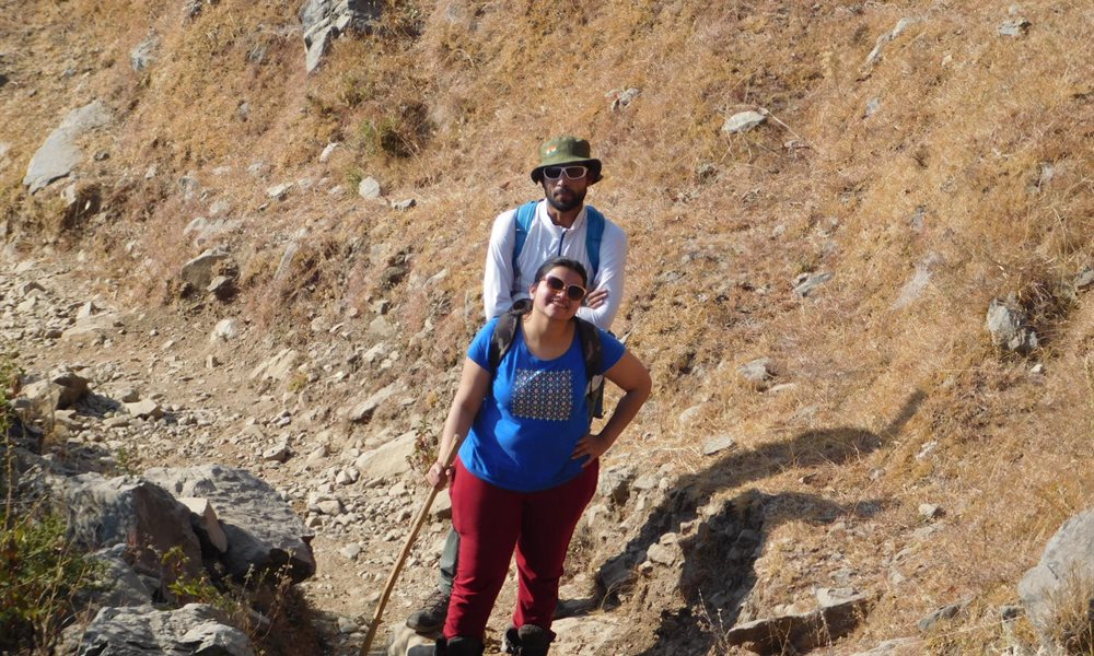 Happiness is....Hiking with friends (My First Trek)