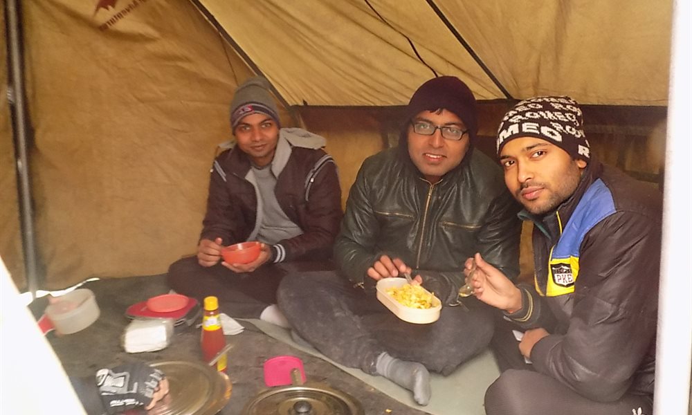 Happiness is....Hiking with friends (My First Trek)