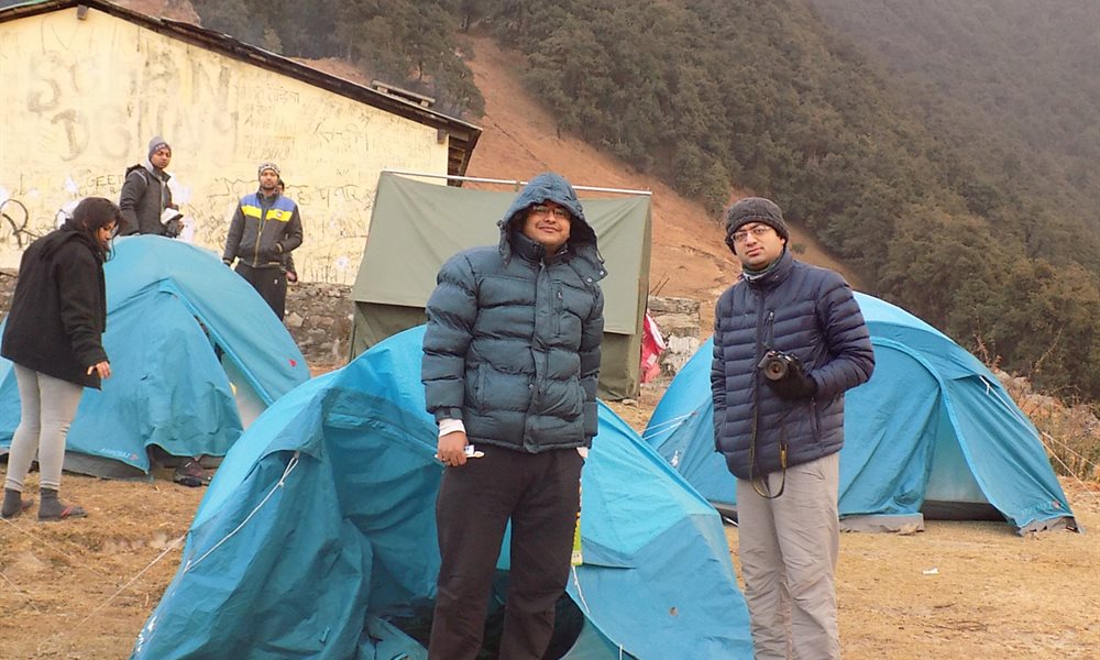 Happiness is....Hiking with friends (My First Trek)
