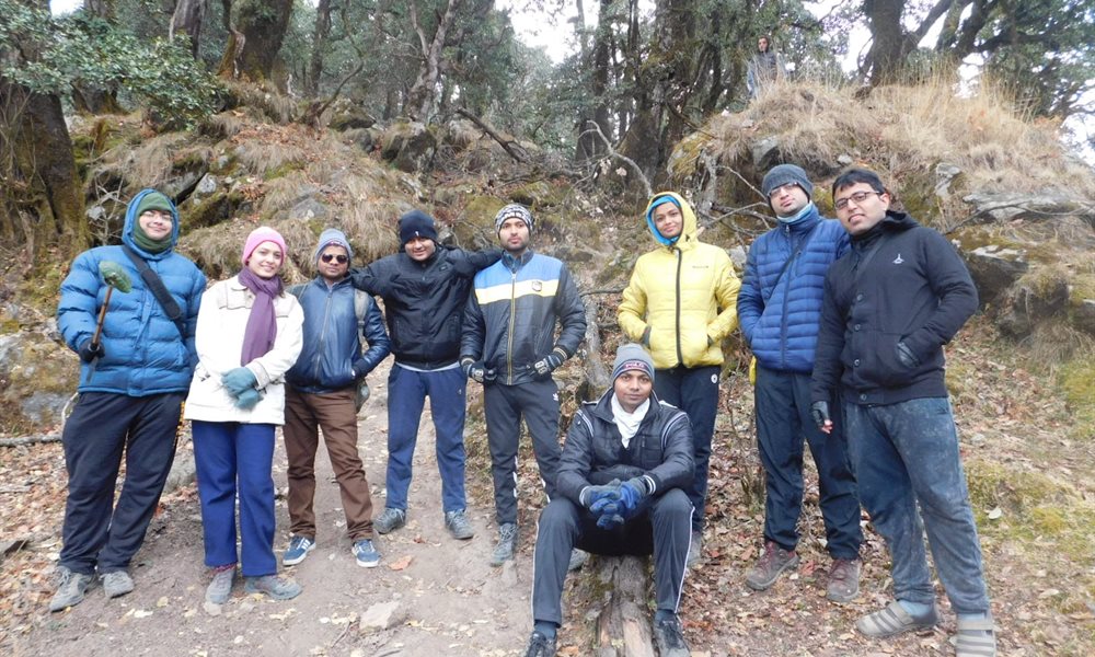 Happiness is....Hiking with friends (My First Trek)