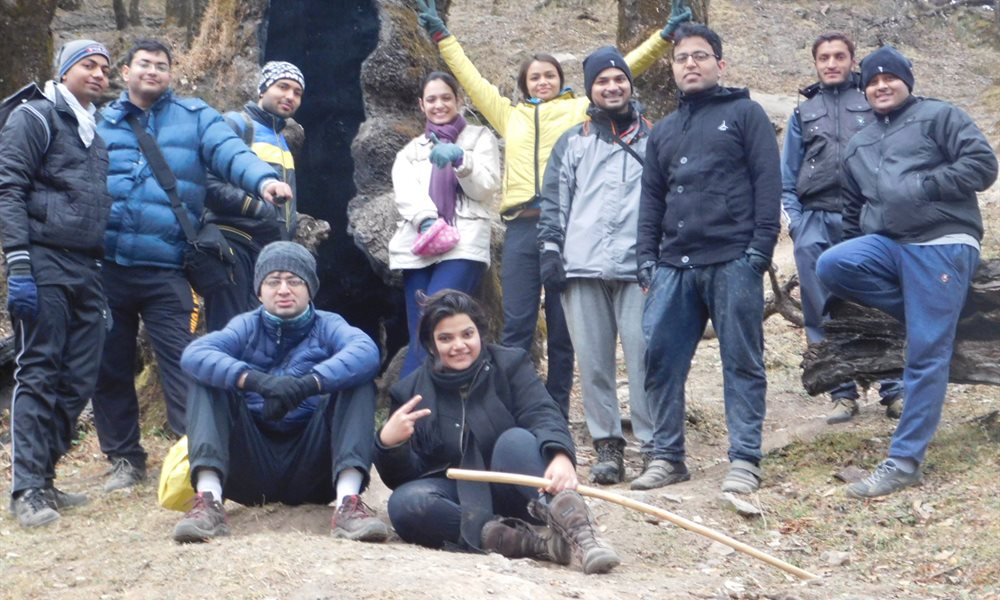 Happiness is....Hiking with friends (My First Trek)