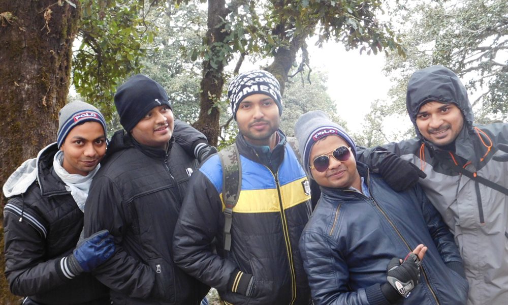 Happiness is....Hiking with friends (My First Trek)
