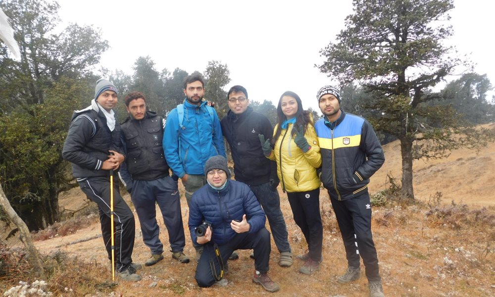 Happiness is....Hiking with friends (My First Trek)