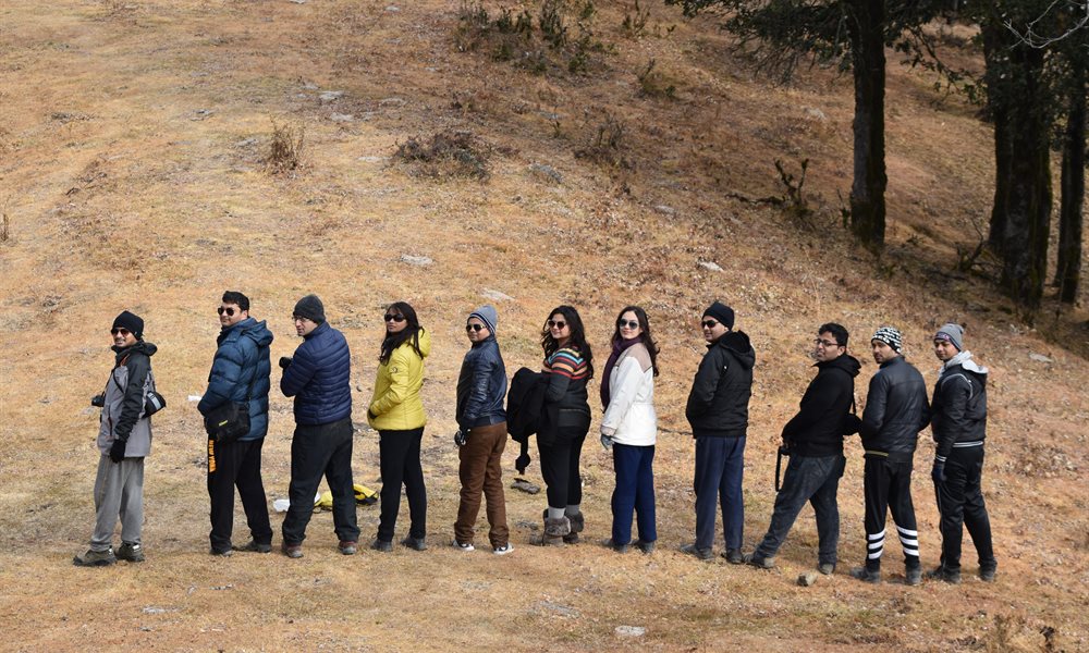 Happiness is....Hiking with friends (My First Trek)