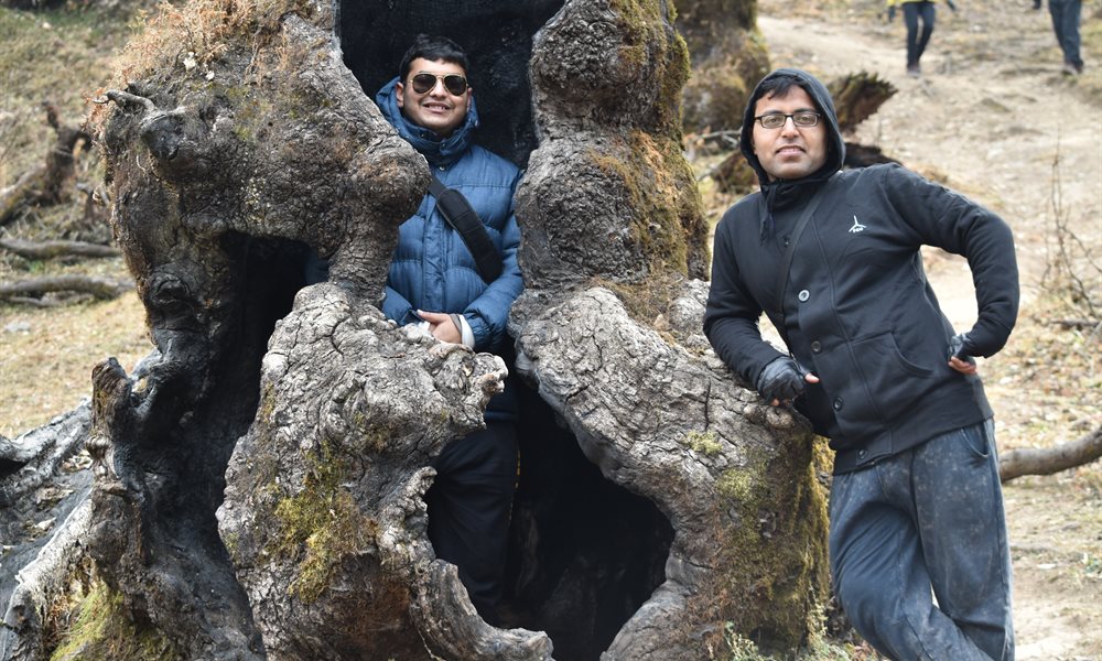Happiness is....Hiking with friends (My First Trek)