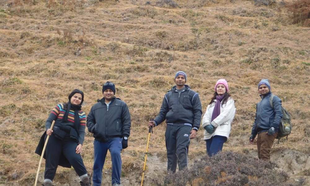Happiness is....Hiking with friends (My First Trek)