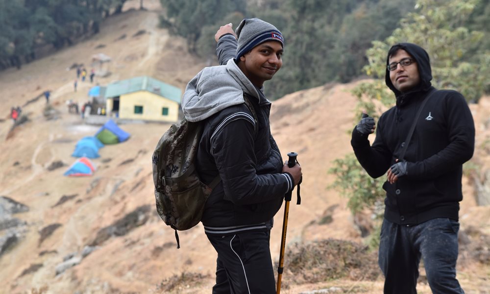 Happiness is....Hiking with friends (My First Trek)