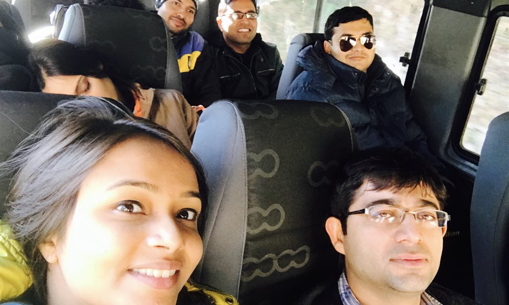 Happiness is....Hiking with friends (My First Trek)