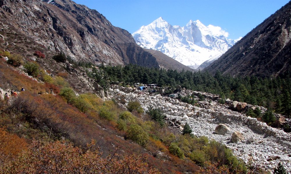 Gomukh – The snout point of the Ganga