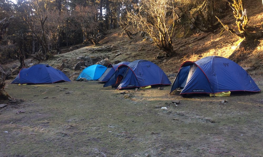 5 Days, 5 Winsome Campsites on the Kuari Pass & Pangarchula Trek