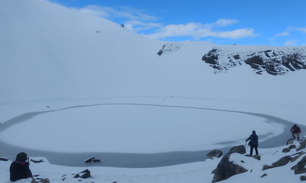 Journey to the Mystery Lake.