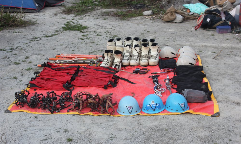 What equipment do we use on our treks and expeditions?