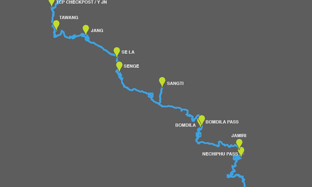Raining, with a chance of more rain - Cycling to the Kingdom of Tawang