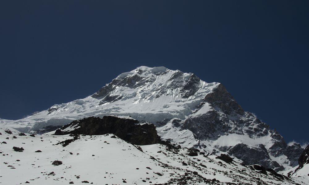Peaks visible from the Satopanth Lake Trek