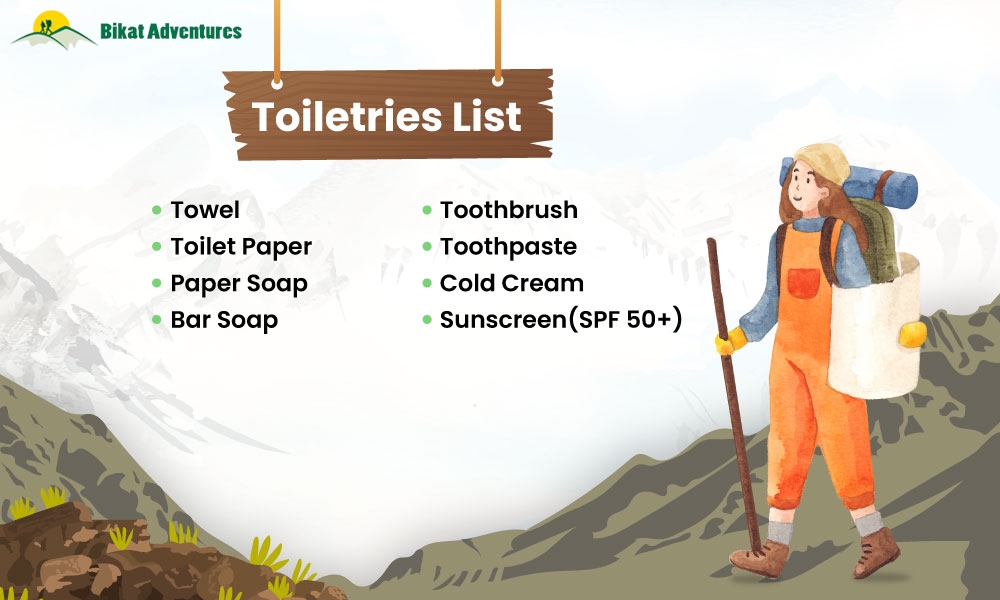 Packing List For Everest Base Camp Trek 