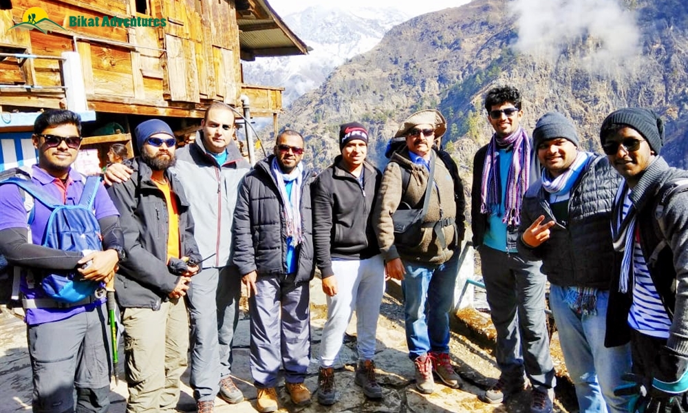 KEDARKANTHA TREK  IN MARCH A PHOTO STORY