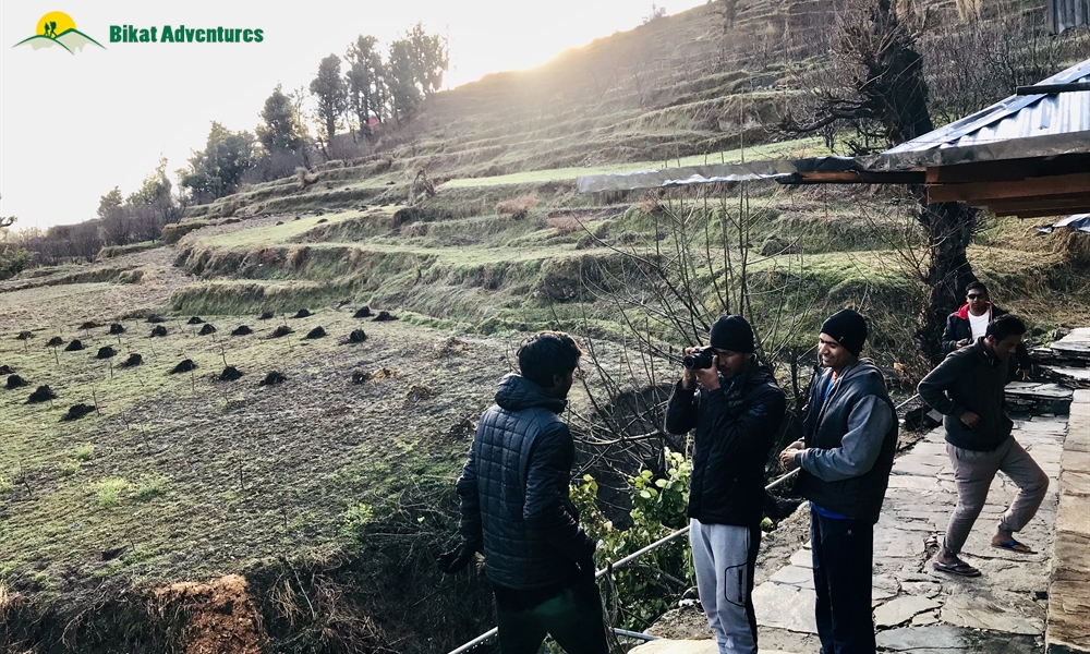 KEDARKANTHA TREK  IN MARCH A PHOTO STORY