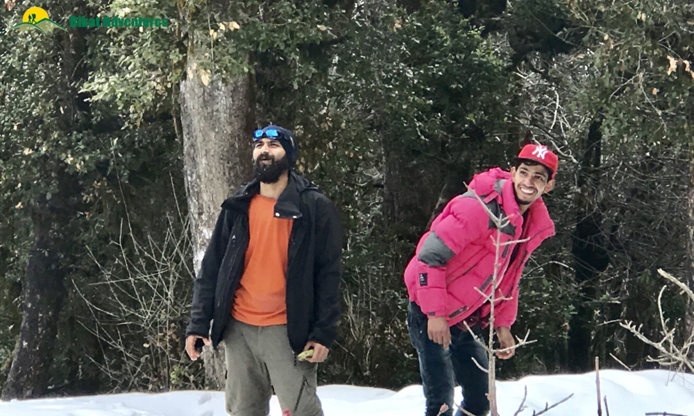 KEDARKANTHA TREK  IN MARCH A PHOTO STORY