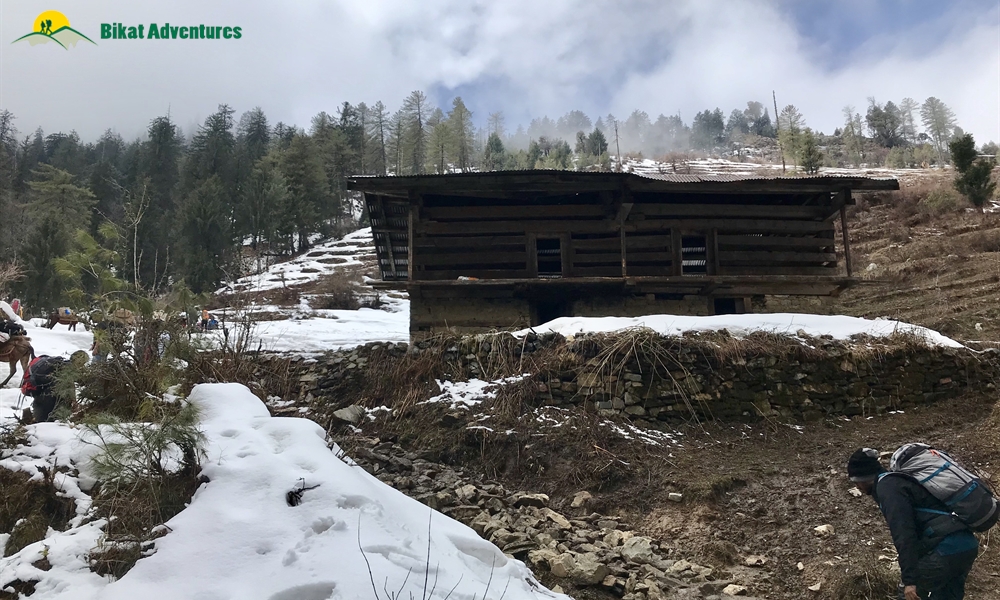KEDARKANTHA TREK  IN MARCH A PHOTO STORY