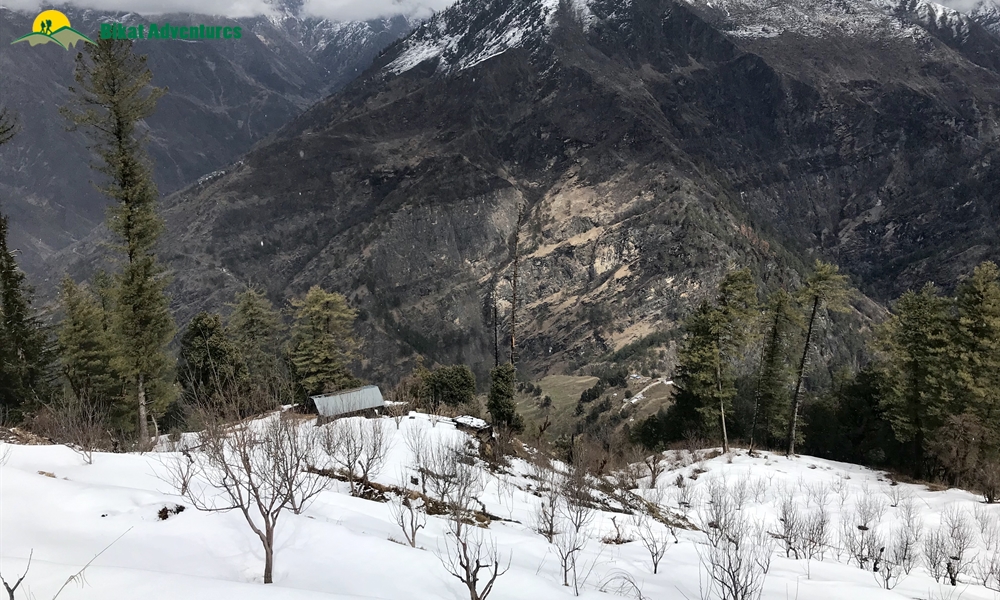 KEDARKANTHA TREK  IN MARCH A PHOTO STORY