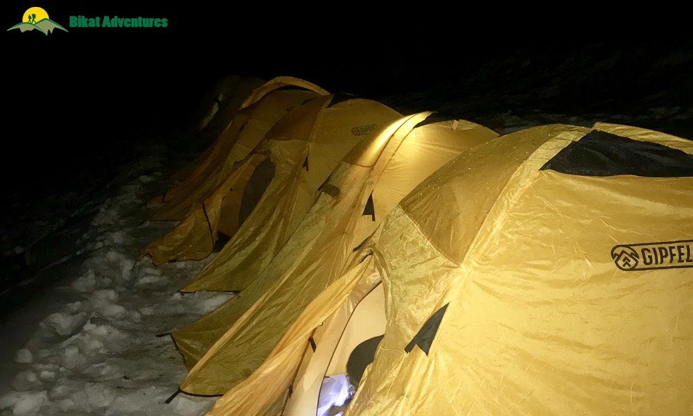 KEDARKANTHA TREK  IN MARCH A PHOTO STORY