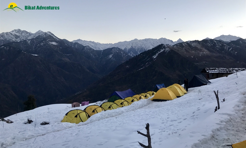 KEDARKANTHA TREK  IN MARCH A PHOTO STORY