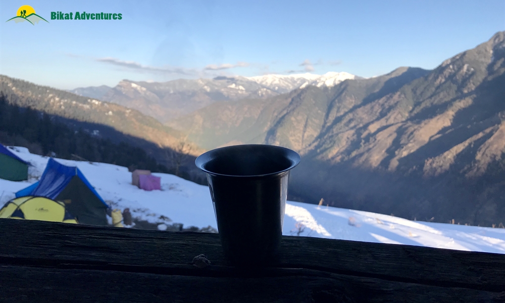 KEDARKANTHA TREK  IN MARCH A PHOTO STORY